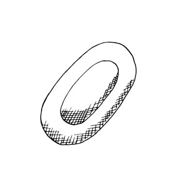 El yıkama ve dezenfeksiyon için bir kalıp sabun. Deri ve sağlık ürünleri. Kirli bezleri temizlemek için köpükler. Vektör el çizimi gerçekçi taslak çizim biçimi. Salgın hastalık