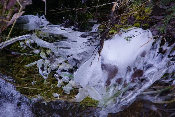 Zimowy Krajobraz Alpach Bawarskich — Zdjęcie stockowe
