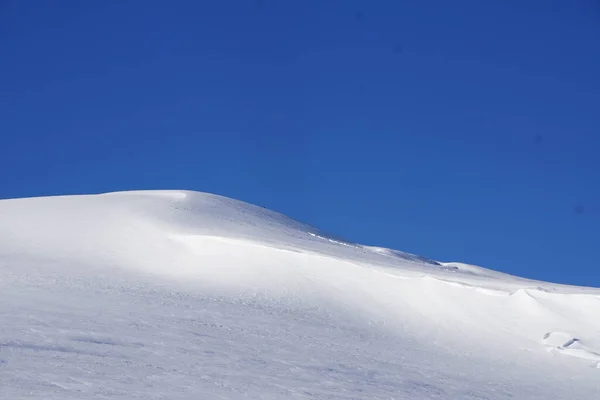 Зимовий Пейзаж Баварських Німецьких Альпах — стокове фото
