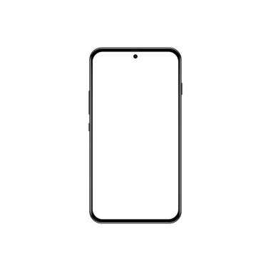 Beyaz arkaplanda telefon simgesi. Vektör EPS 10