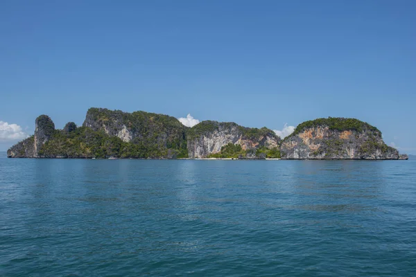 Vista Laguna Isla Koh Hong Ubicación Koh Hong Island Krabi — Foto de Stock