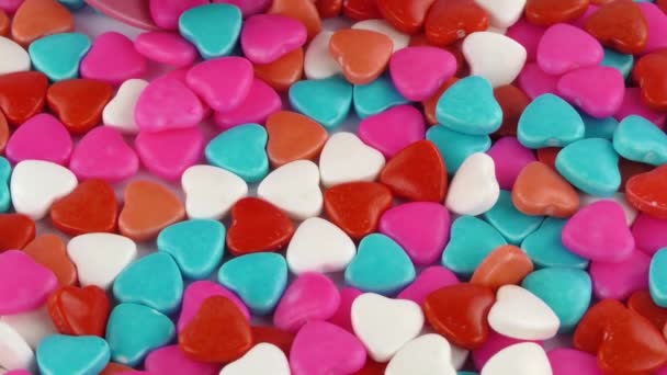 Γλυκό Καραμέλα Ζελέ Bonbon Lollipop Μικτή Σνακ — Αρχείο Βίντεο