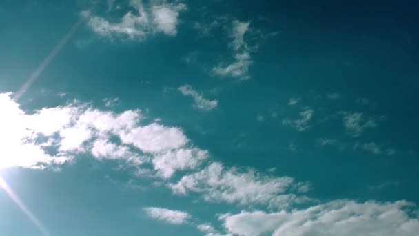 明るい雲の時間経過 — ストック動画