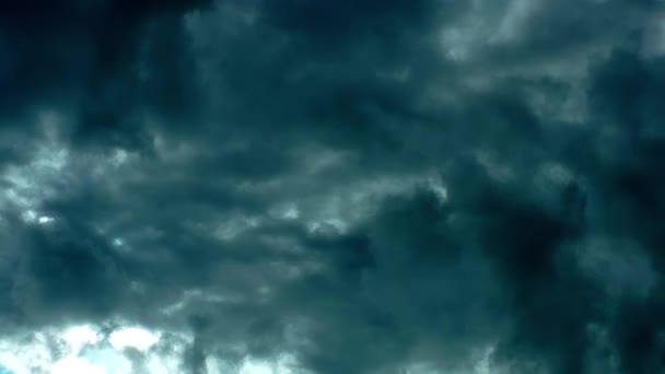 Μαύρα Σύννεφα Χρονική — Αρχείο Βίντεο