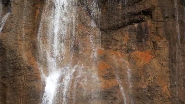 Водопад Бассейну Скалам — стоковое видео