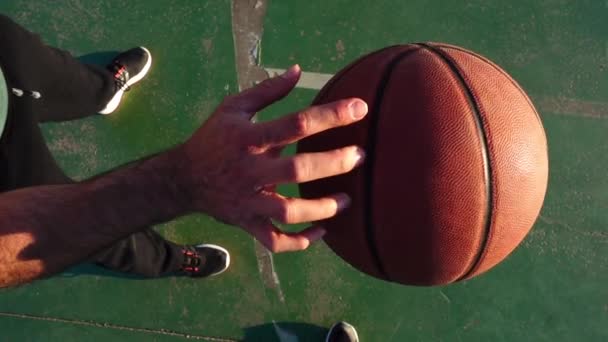 Відео Баскетболу — стокове відео