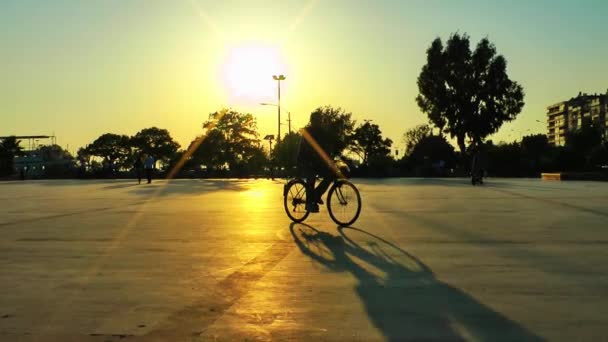 Vídeo Del Área Skate — Vídeos de Stock