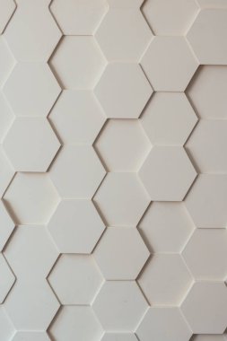 Sarı altıgenler duvarı 3D