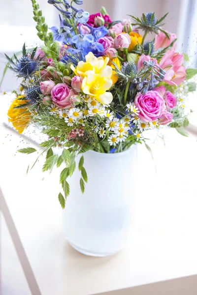 Bouquet with wild flowers — Stock Photo, Image