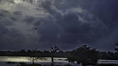 Gök yüzünün gün batımı güzelliği