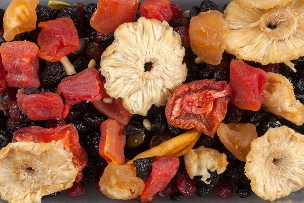 Fructe uscate până vedere — Fotografie, imagine de stoc