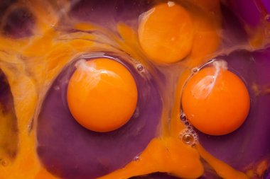 Görünümü kadar çiğ yumurta