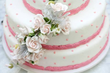 Düğün dekorasyon pastası