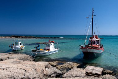 Elafonisi plajı, Girit adası, Yunanistan