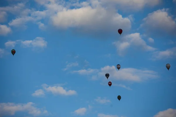 Pologne Janow Juillet 2019 Troisième Concours Jurassique Montgolfières Krakow Czestochowa — Photo