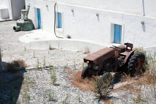 Isola Creta Grecia Luglio 2016 Case Cantieri Greci Sull Isola — Foto Stock