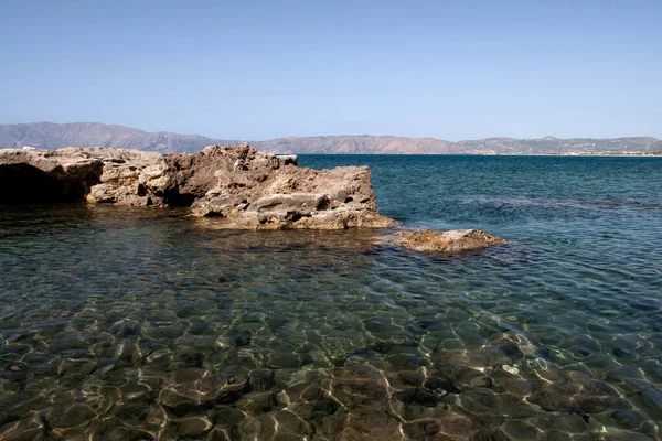 Stranden Falasarna Kreta Grekland — Stockfoto