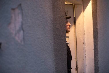 Lelow, Poland- 03 Şubat 2017: Hasidik Ortodoks Yahudiler Tzadik David Biderman 'ın 203' üncü ölüm yıldönümünü kutluyorlar