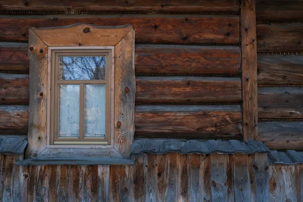 Polsko Zakopane Chocholow Února 2020 Historické Dřevěné Chatrče Chocholově Zvané — Stock fotografie