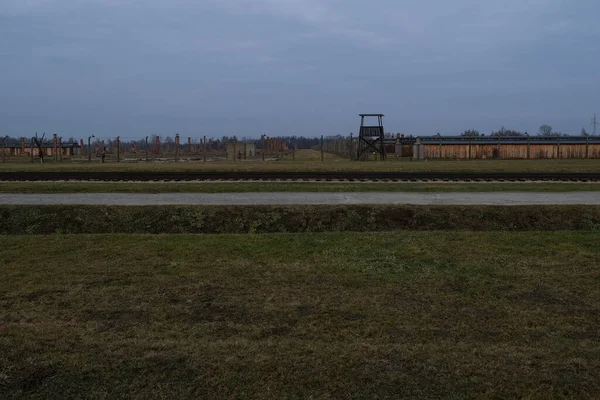 Auschwitz Oswiecim Pologne Janvier 2020 Faisant Partie Musée Commémoratif Holocauste — Photo