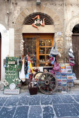 Cefalu, Sicilya, İtalya - 22 Eylül 2012: Cefalu, Sicilya, İtalya