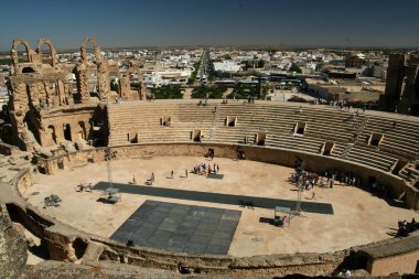 El Jem, Tunus Amfitiyatrosu kalıntıları