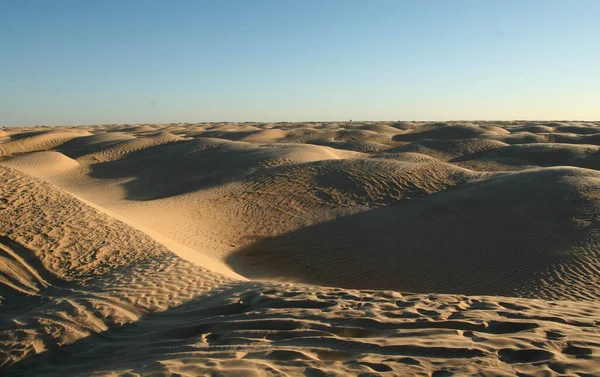 Tunísia Deserto Saara Dunas Saara — Fotografia de Stock