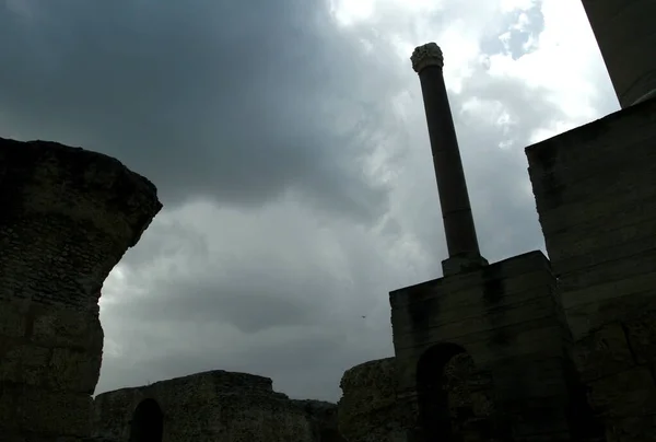 Ruiner Bad Antoninus Eller Bad Karthago Karthago Tunisien — Stockfoto