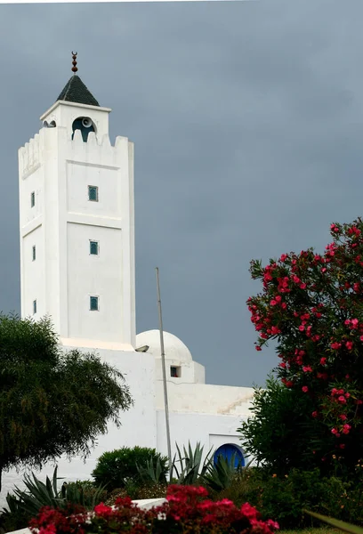 チュニジアのミナレット シディ サイド — ストック写真