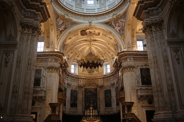 Bergamo Citta Alta Italy Lombardy September 2019 Bergamo Cathedral Duomo — Stock Photo, Image