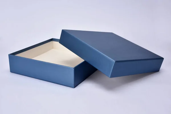 mavi ince hediye alışveriş kutusu 