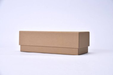 Gözlük alışverişi kahverengi hediye kutusu 