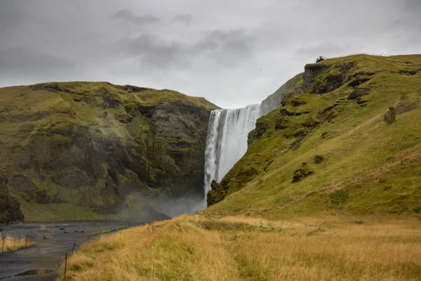 Gran Cascada Islandia — Foto de Stock