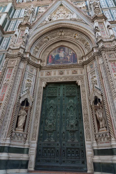 Detalhes Exterior Cattedrale Santa Maria Del Fiore Catedral Santa Maria — Fotografia de Stock