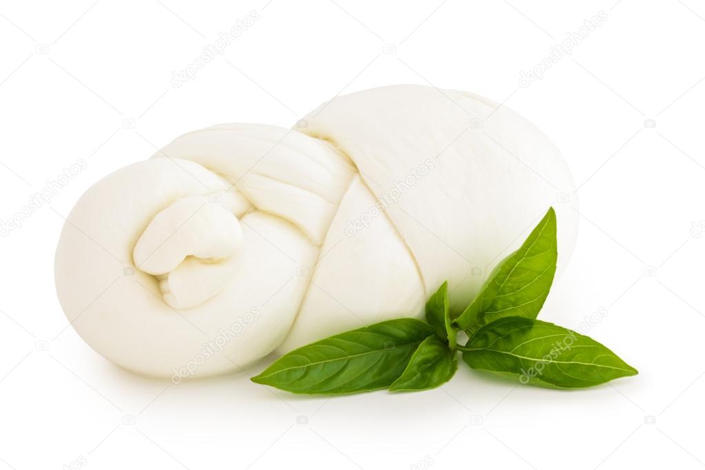 Fresh Italian mozzarella.