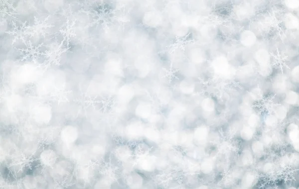 Flocos de neve de Natal fundo . — Fotografia de Stock