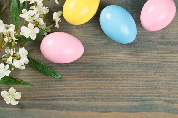 Velikonoční vejce věnec. — Stock fotografie