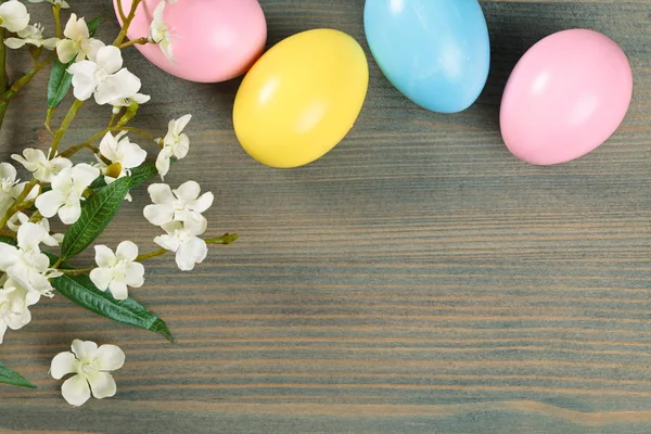 Ghirlanda di uova di Pasqua . — Foto Stock