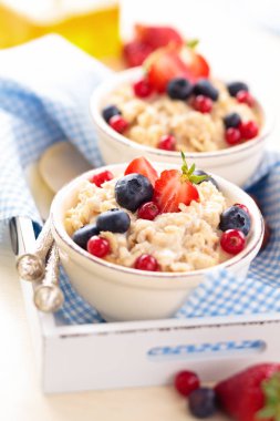 Sağlıklı Kahvaltı Konsepti.