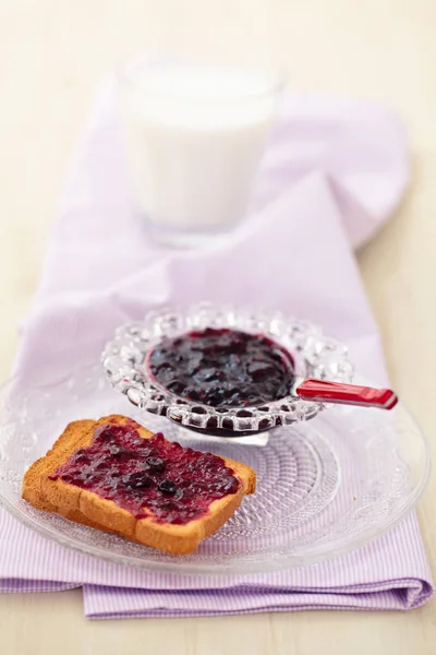 Jam for breakfast. — Stock Photo, Image