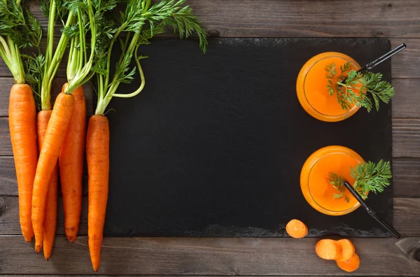 Montón de zanahorias maduras . — Foto de Stock