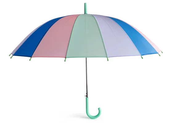 Pastel colored umbrella. — Stock Photo, Image