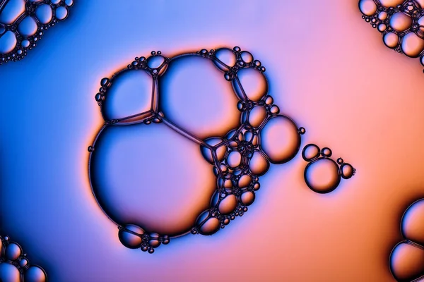 Textura bolhas de sabão, fundo abstrato — Fotografia de Stock