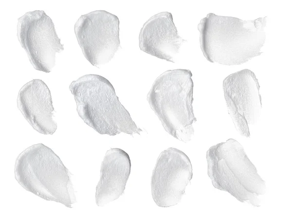 White cream sample. — Stock Photo, Image