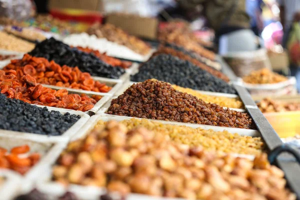 Eastern Bazaar Delicious Dried Fruits — Stock Photo, Image