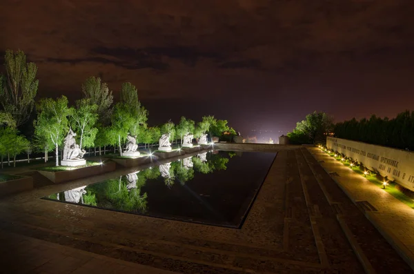 9 Mayıs Zafer Bayramı. Kahraman meydanı, Stalingrad Volgograd, Rusya Federasyonu