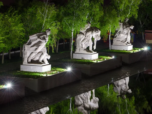 9 Mayıs Zafer Bayramı. Volgograd, Rusya'da 