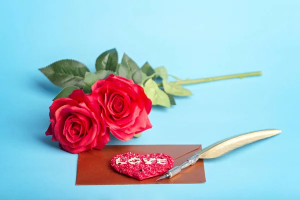 Tarjeta romántica de San Valentín —  Fotos de Stock
