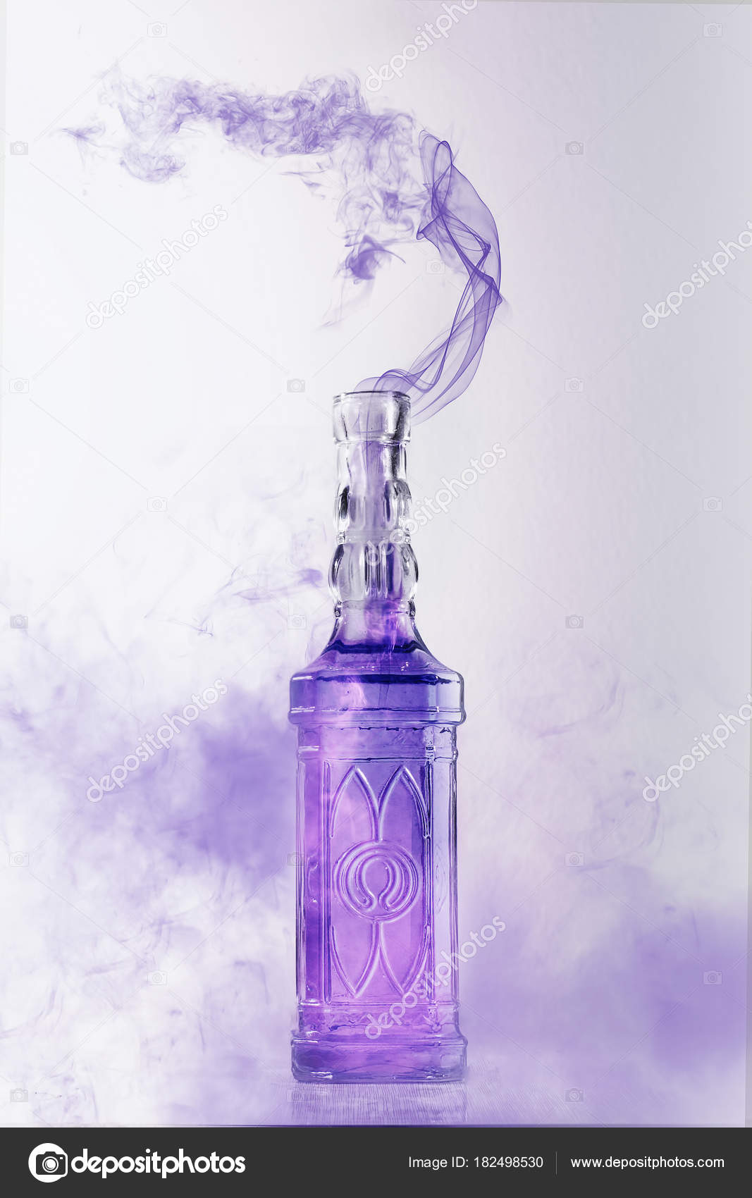 Purple Magic Potion Bottle | Postcard