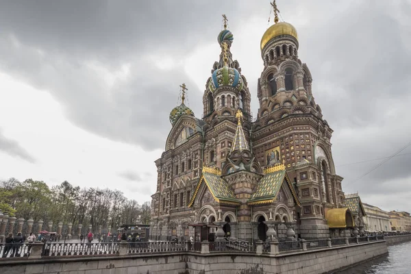 Church of spilled blood in St. Petersburg — Stock Photo, Image